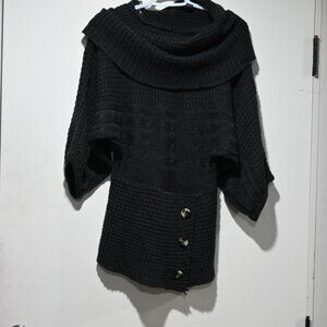 knitted sweater blue in color brand name Majora Made in Banladesh Size Med